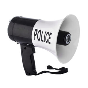 30W portable police megaphone
